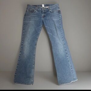 vintage lucky brand dungarees jeans Made In USA Bootcut Size 10/30